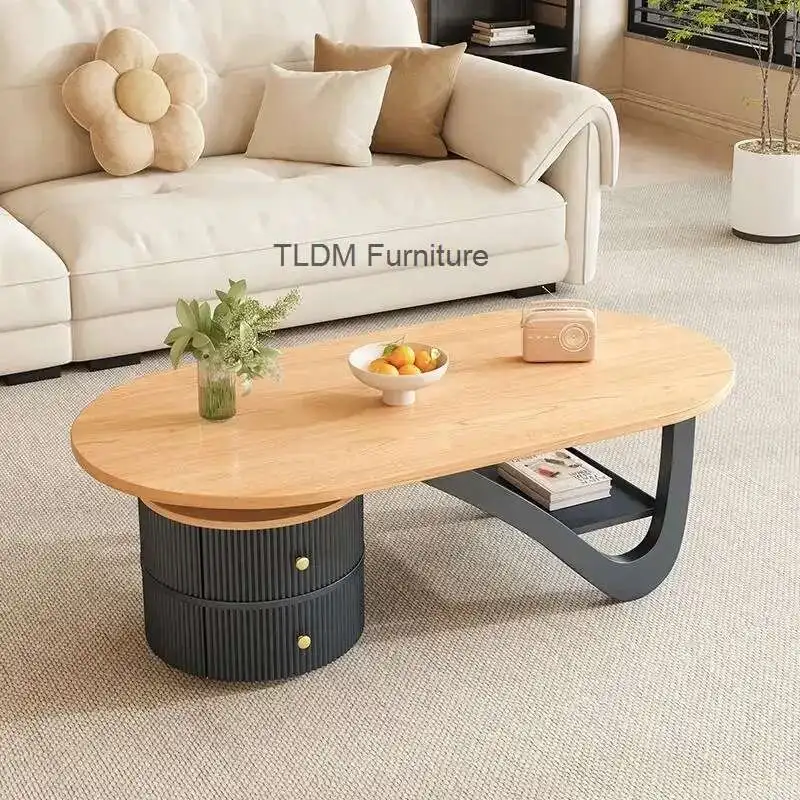 

Modern Elegant Coffee Table Simple Luxury Trendy Nordic Coffee Tables Space Saving Mesa De Centro Sala Home Furniture