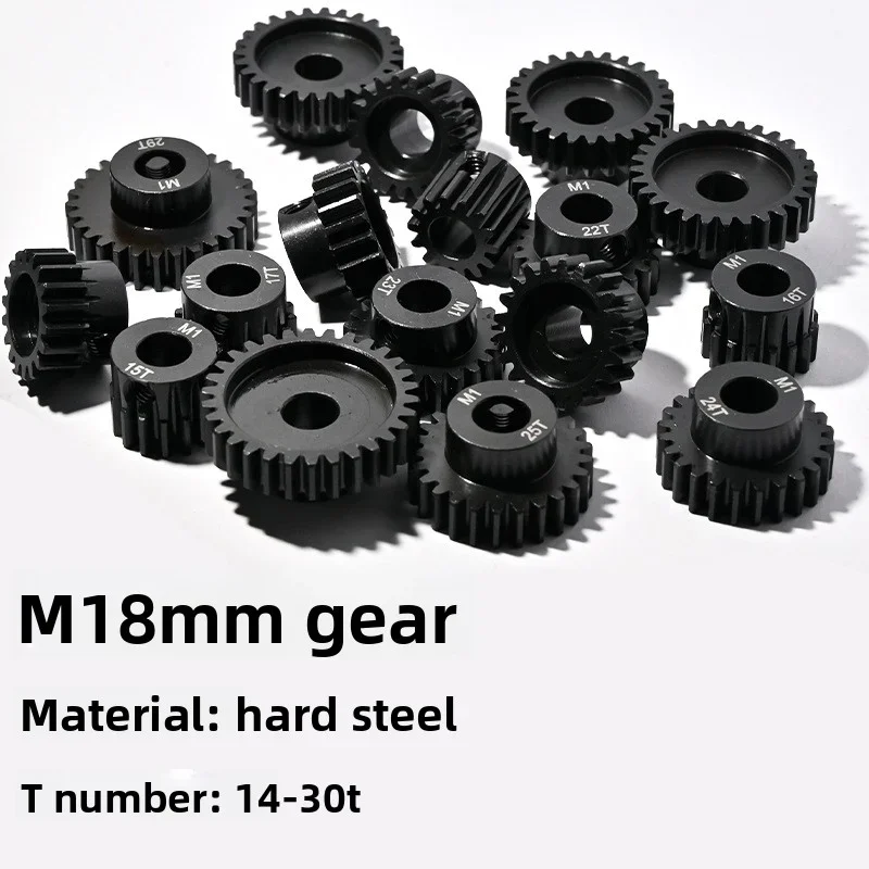 

Шестерня M1 8 мм 14-20T 21T-25T 26T-30T Шестерня двигателя для 1/5,1/6,1/7,1/8 Trsx ARRMA 4WD Outcast 8S EXBRC Вал двигателя автомобиля