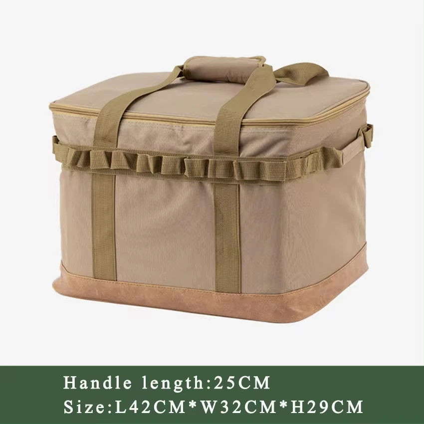 

Outdoor Camping Storage Bag Camping Supplies Trips Meal Bag Large Storage Lamp Tableware Camping Tool Picnic Camp Travel Bag