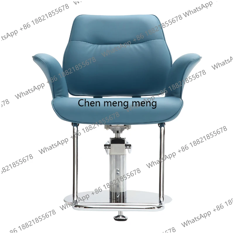 Nordic Hair Salon Barber Chairs Modern Simple Perm Hair Dyeing Barber Chair Comfort Shave Salon Furniture