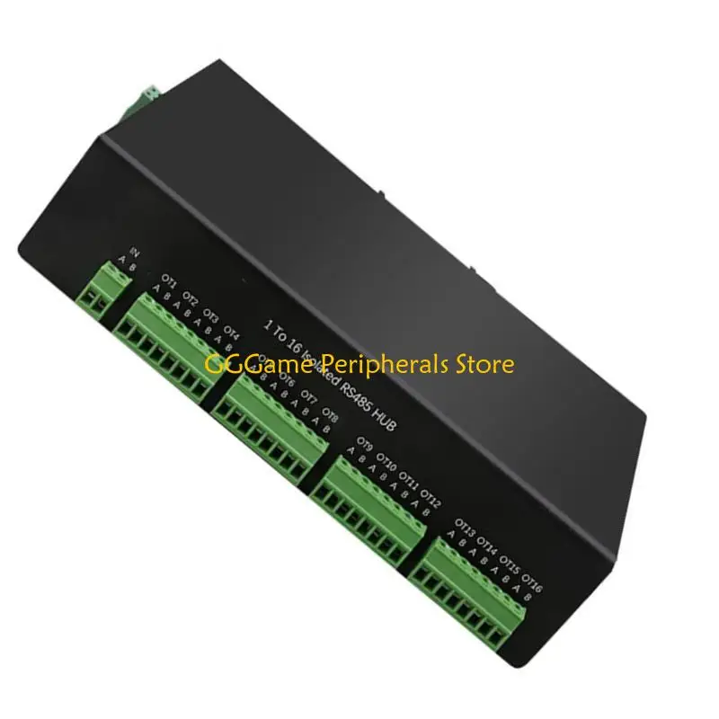 U55B 1 RS485 Industrial Serial Server Isolated HUB RTU to for Gateway Dual-way RS-485 to Ethernet