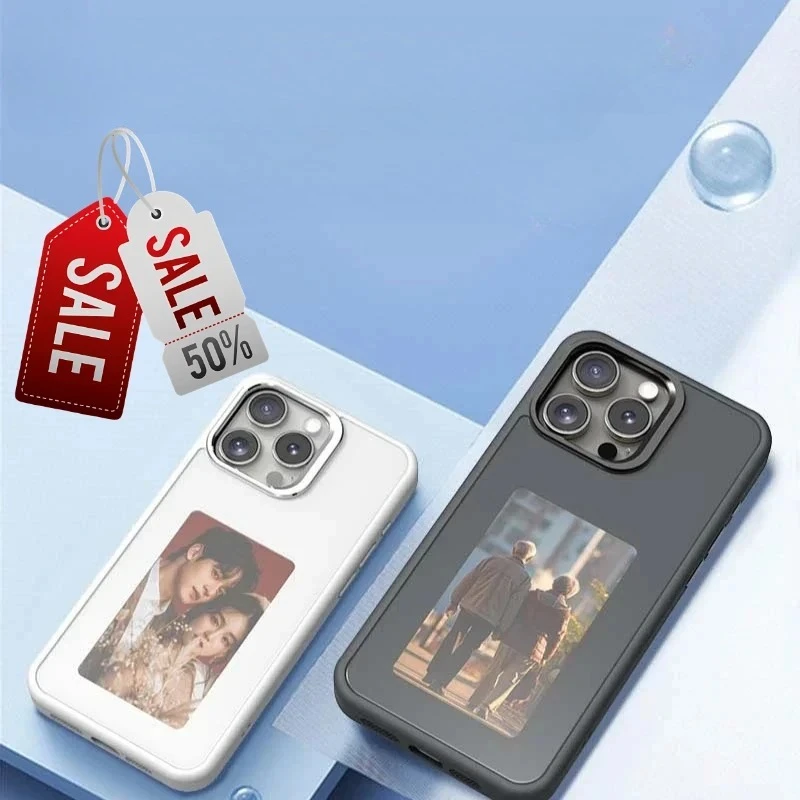 

For Iphone 16 15 14 13 Pro Max DIY Cases Shockproof Anti-scratch Phone Case Four Color ink Screen NFC Function AI Phone Case