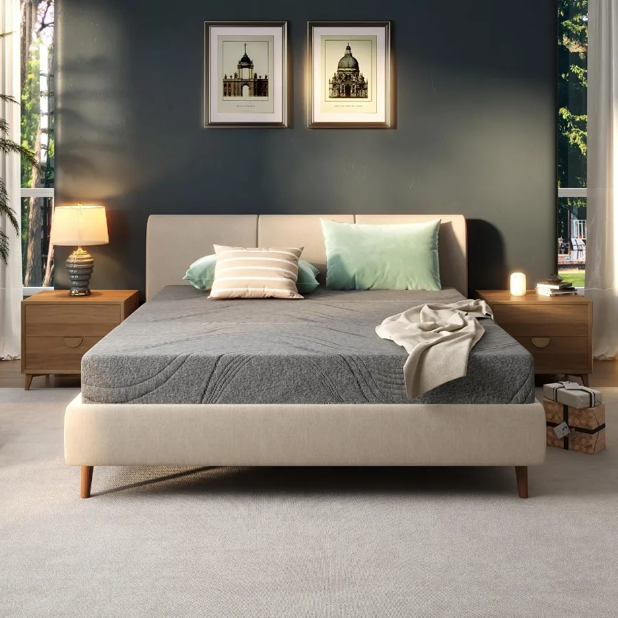 Foldable Mattress, Memory Foam Trifold Mattress Topper
