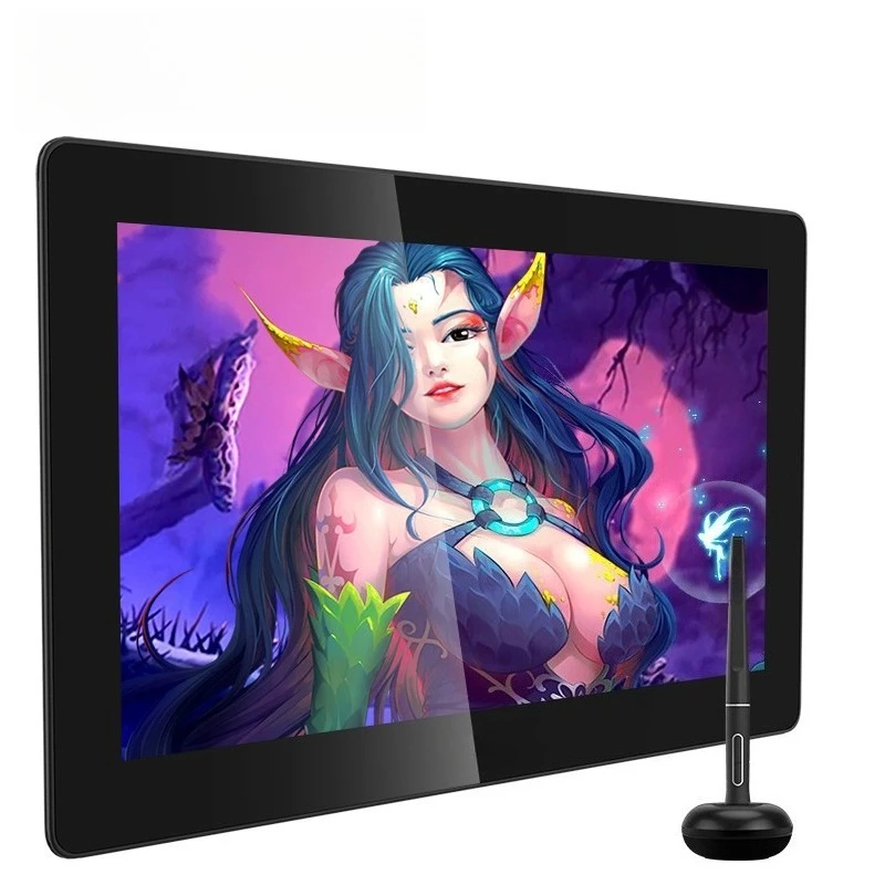 Kamvas Pro 16 Plus 4K hand-drawn screen, computer painting LCD graphics tablet