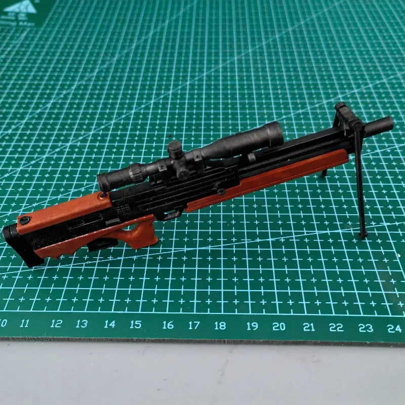 In Stock WA2000 1/6 Scale 3D Printing Soldier Sniper Rifle Scene Accessories Gun Model for 12