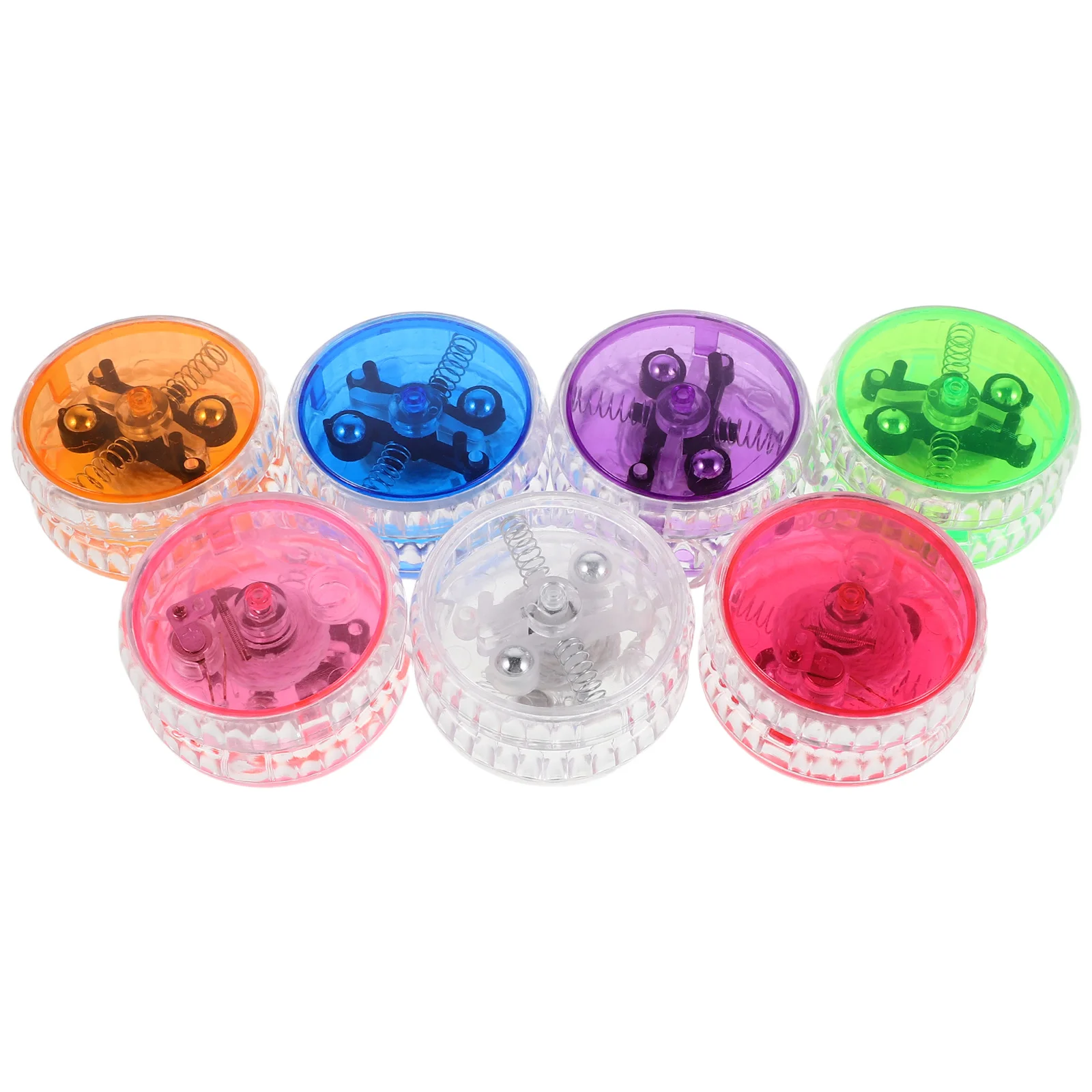

7Pcs Glow LED Yo-Yo Balls Light Perfect for Night Fun Outdoor Party Balls Yoyo Kid Yo Yo for Kids