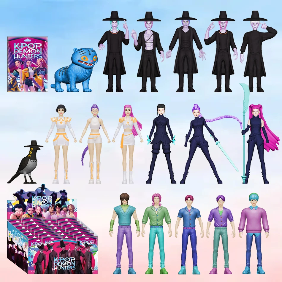 

Kpop Demon Hunt слепая коробка серии фигурка модель игрушка мультфильм игровая периферия украшение стола Хэллоуин/Рождество для детей GiftK