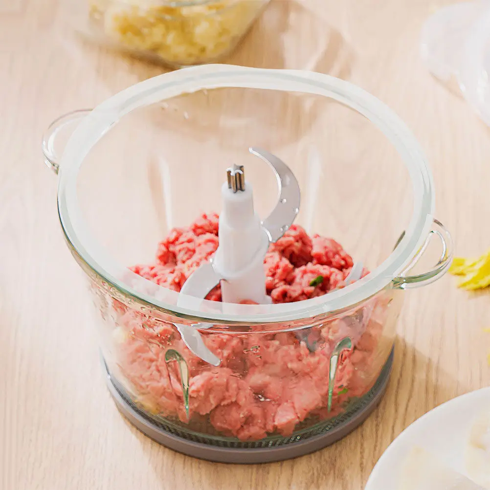 15.5cm Silicone Meat Grinder Sealing Ring Leakproof Seal Ring for Grinder Lid Flexible Bendable Easy Clean Noise Reduction