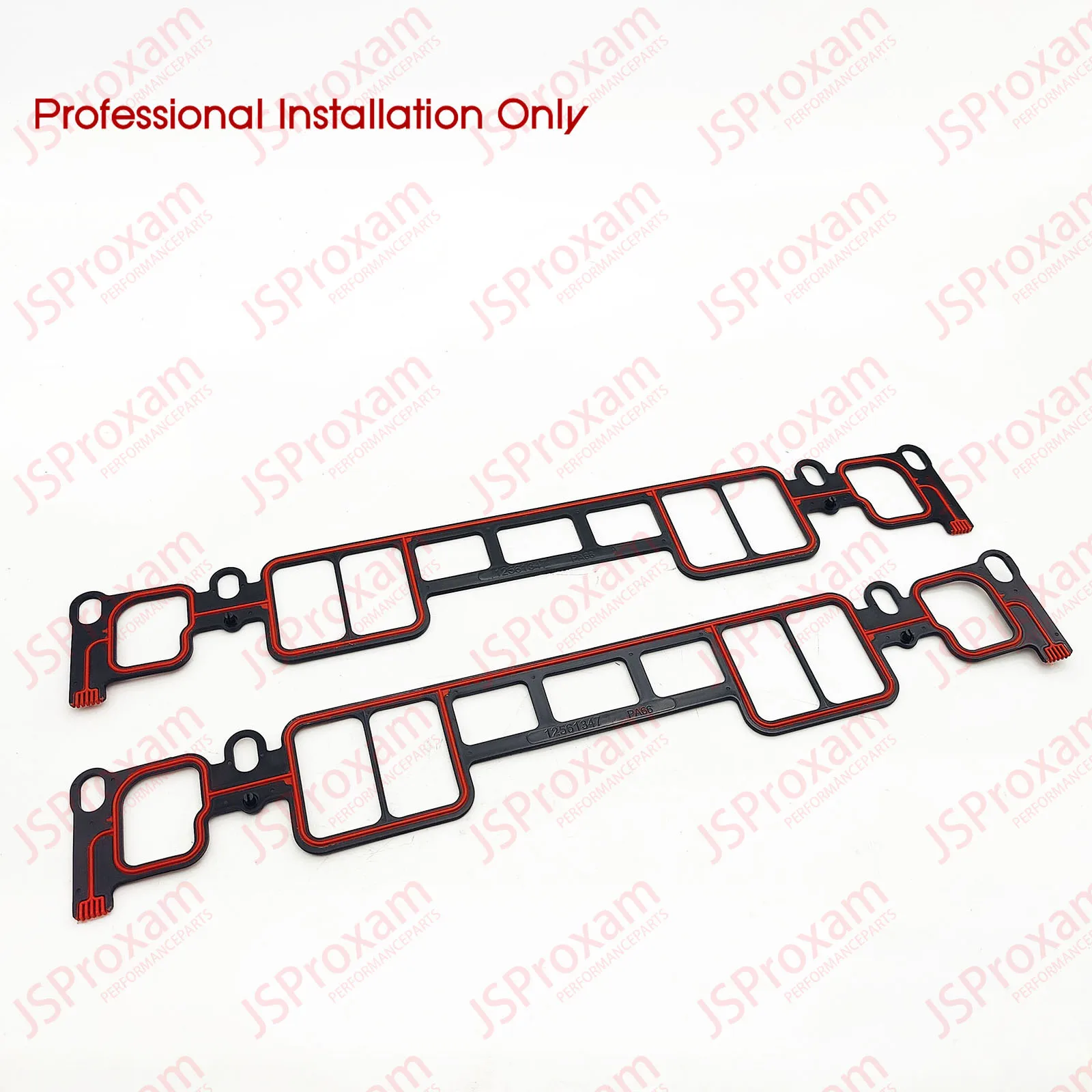 2 buah Replaces menggantikan cocok untuk Sierra 18-0488 5.0 & 5.7L Gen II GM Set Gasket asupan blok kecil