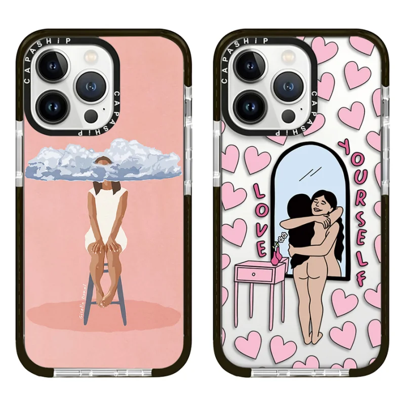 Embrace Oneself Not Available For Use Case For iPhone 15 14 13 12 11 Pro X XS XR Max 7 8 Plus SE Soft TPU Shockproof Back Cover