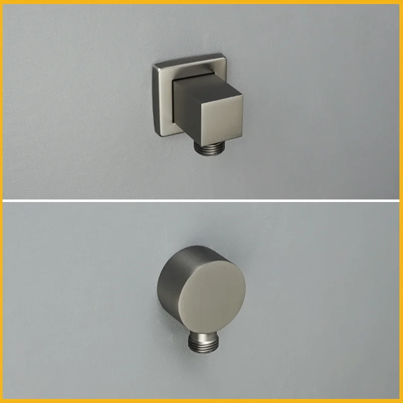 Brass Concealed Shower Head Connector Wall Supply Elbow G1/2Inch Water Outlet for Shower Connector Accessories