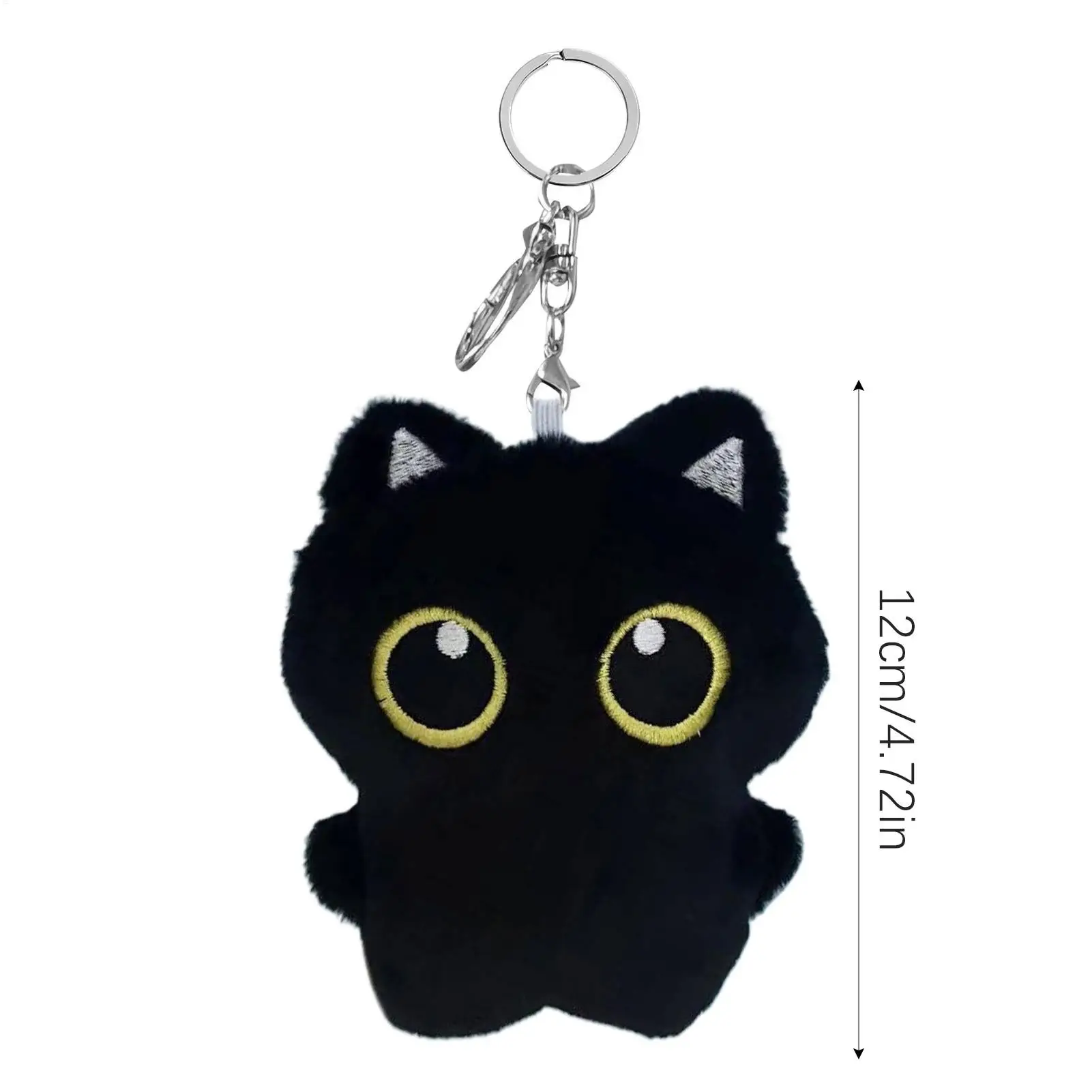 ぬいぐるみ猫ペンダントポータブルバックパックペンダント人形ぬいぐるみぬいぐるみキーアクセサリーバックパック装飾旅行男の子女の子