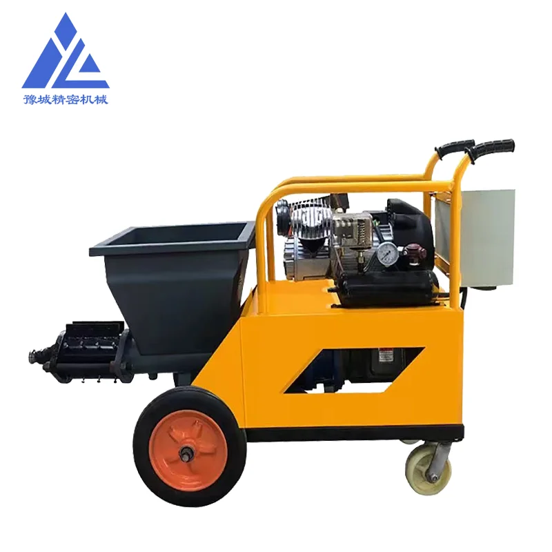 

Hot Sale Concrete Mortar Spraying Pumping Spray Plaster Rendering Machine Cement Plastering High Quality