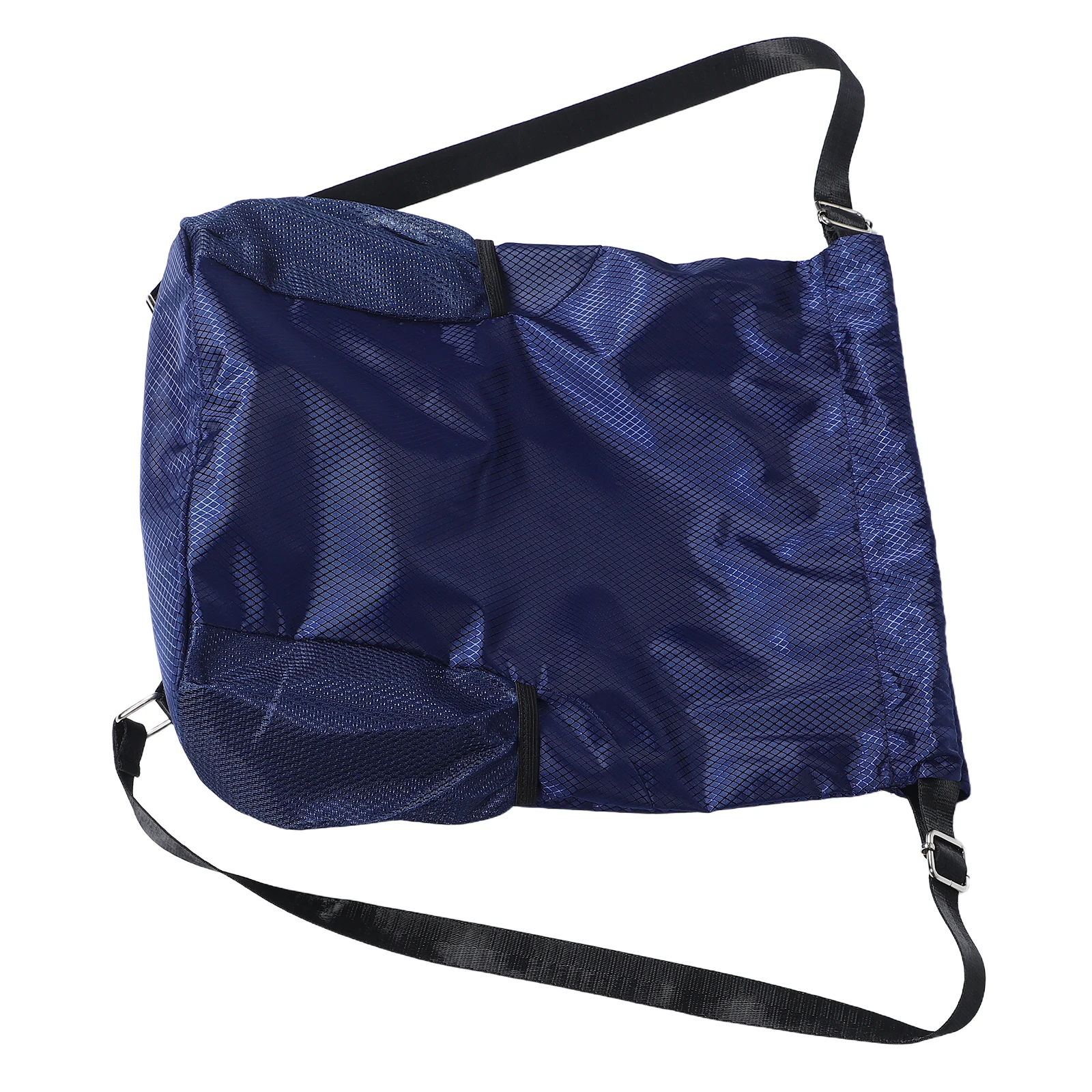 

Travel Fitness Backpack Camp Storage Gym Bag Oxford Cloth Black Drawstring Sports
