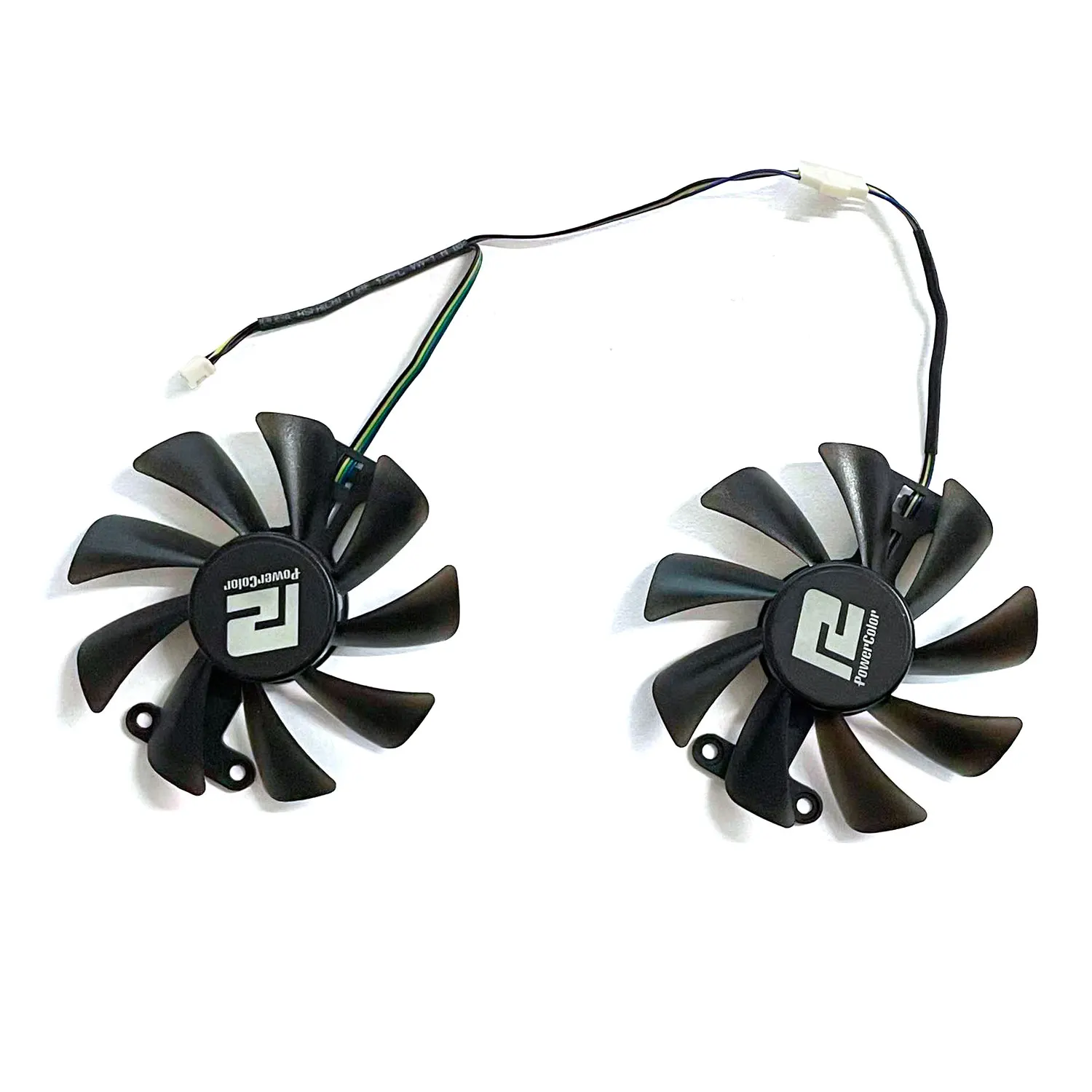 

For POWERCOLOR Radeon RX580 2048SP 8GB GDDR5 graphics card replacement fan Brand new 85MM 4PIN RX580 GPU fan