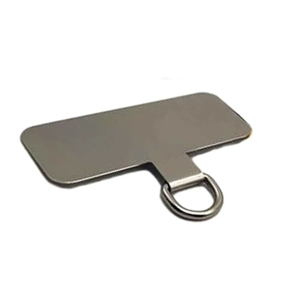 Metalen telefoonkoord pakking patch universele kaart mobiele telefoon hangende stuk patch sling tether tab