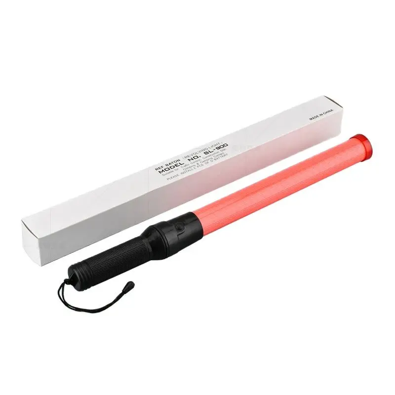 Imagem -05 - Luz Intermitente Led para Sinal de Tráfego Rodoviário Safe Command Tool Hard Pvc Wand Vermelho e Verde Ideal para Uso ao ar Livre 54cm Comprimento