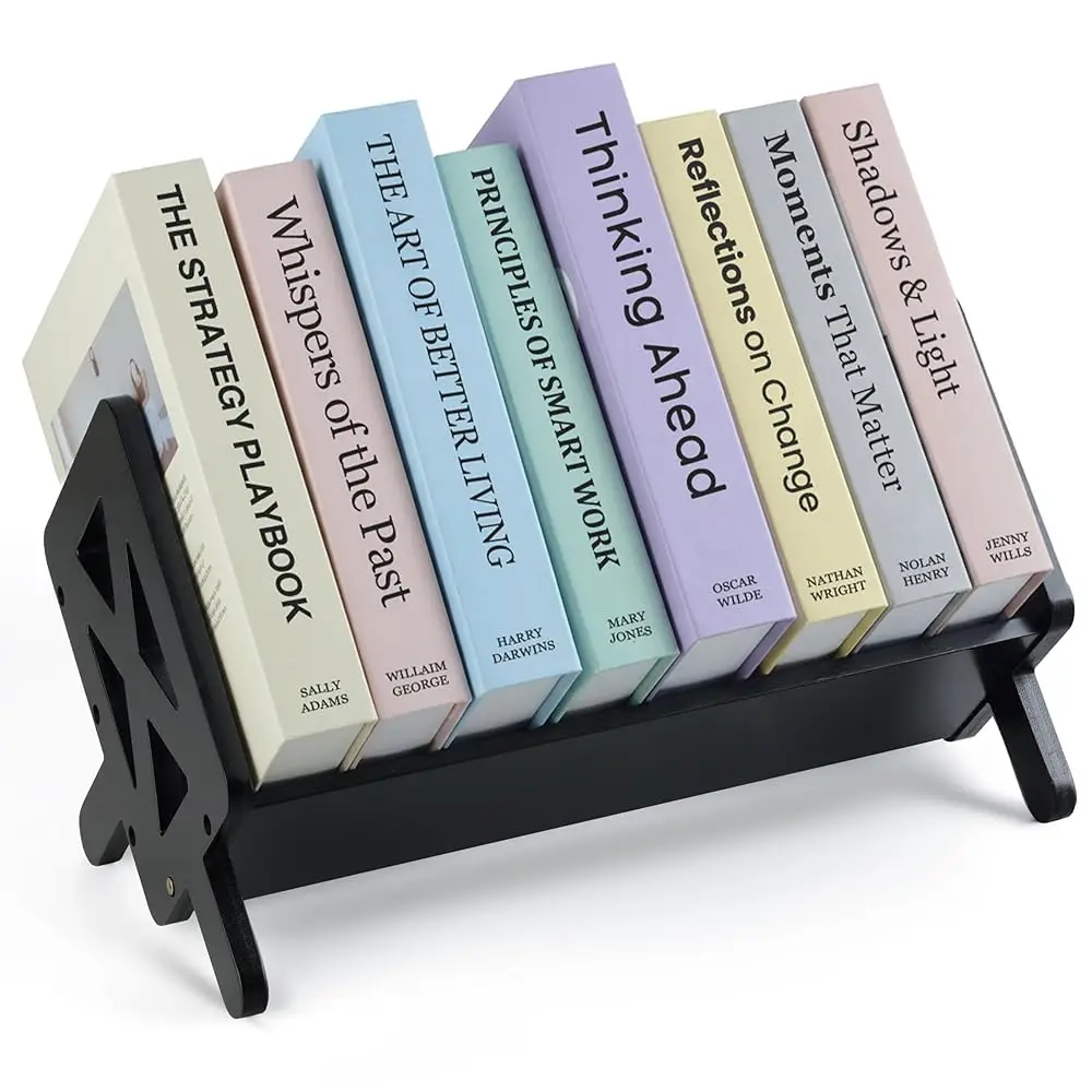 

Настольная книжная полка из бамбука – Наклонная настольная полка-органайзер для кулинарных книг, компакт-дисков, журналов, портативная, небольшая книжная полка для дома