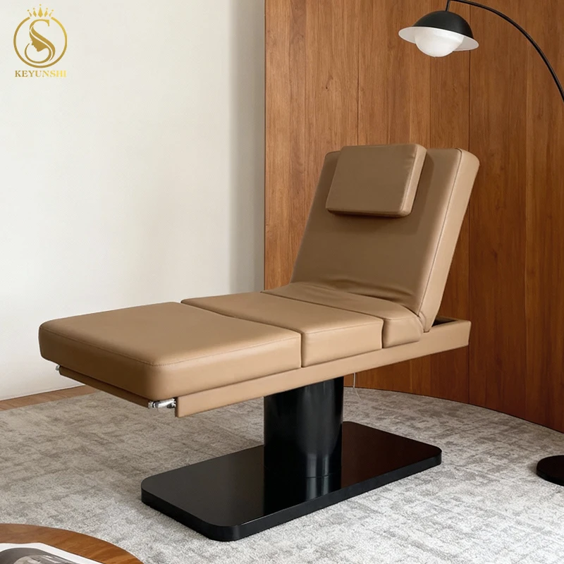 Best Selling Adjustable Beauty Salon Massage Chair Facial Eyelash Care Bed Salon Electric Beauty Bed