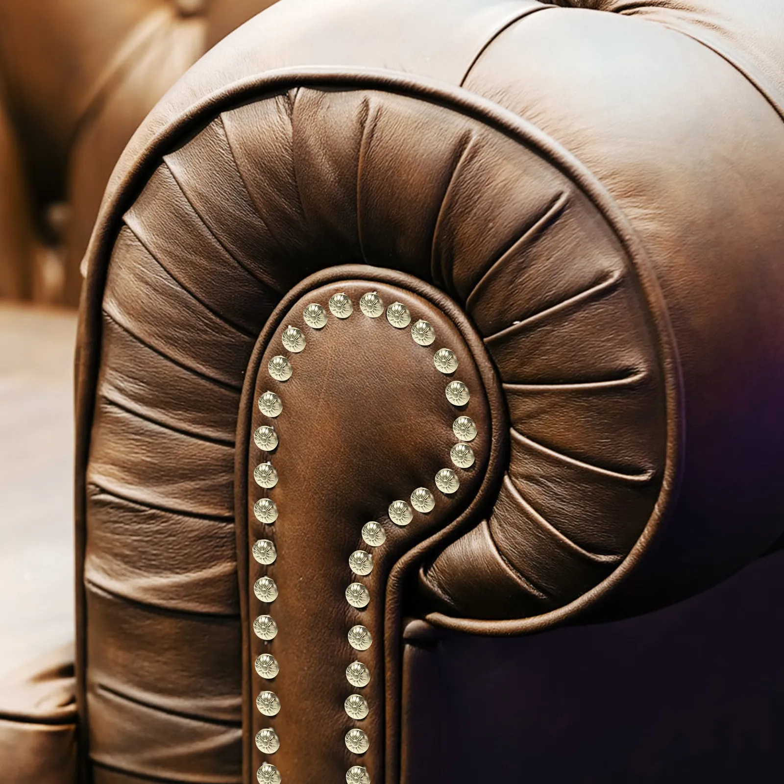 200Pcs Style Upholstery Tacks Heavy Duty Iron Decorative Furniture Nails for Sofa Door Window Retro Vintage Repair