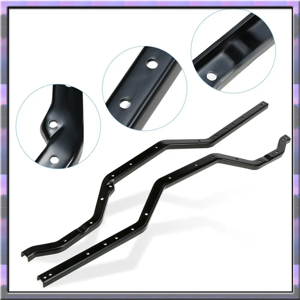 A49U 2PCS Steel Metal Girder Side Frame Chassis For 1/10 RC Crawler Traxxas TRX-4 TRX4 Upgrade Parts Accessories