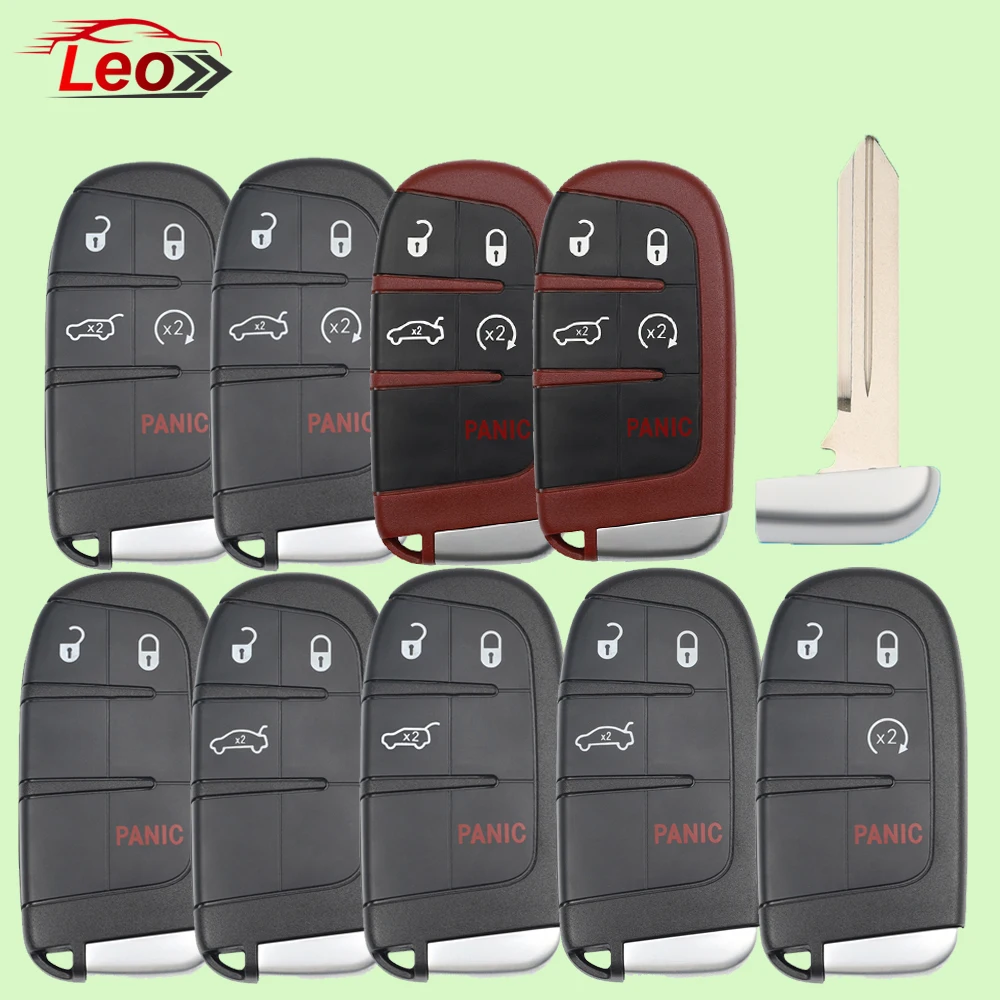 

Car Remote Key Shell For Chrysler 300C Dodge Charger Journey Challenge Dart Durango Fita 500 500L JEEP LIBERTY Compass Renegad