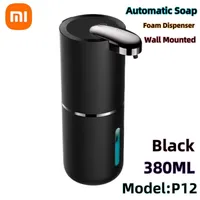 Xiaomi P12 Automatic Foam Soap Dispenser 380ml Wall Mounted Touchless IPX5 Waterproof Infrared Sensor for Home