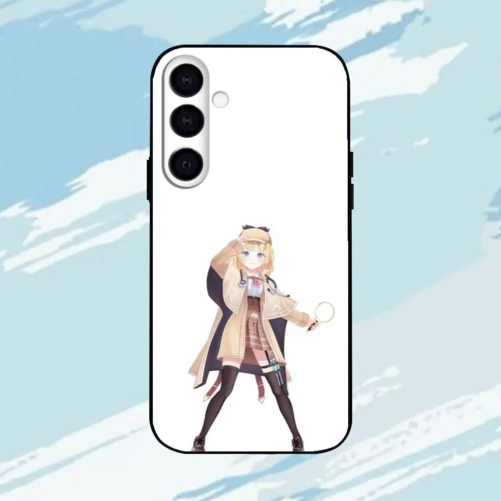 Etui na telefon A-Amelia Watson do Samsung Galaxy A73, A72, A71, A70, A53, A52, A51, czarna obudowa ll