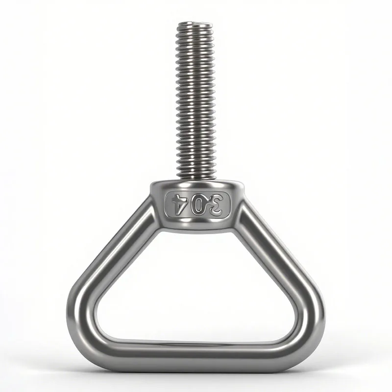 Triangular Lifting Ring Screws 304 Stainless Steel  M8 M10 M12 M16 M20 Eyebolt Round Lifting Eye Bolts Ring Hook Screws