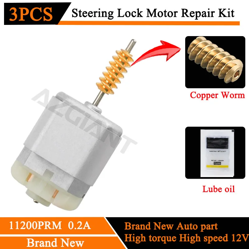 

Azgiant Car Steering Column Lock Actuator motor For Honda Accord MK9/Jazz MK4/Fit MK3 Civic MK10 CR-V HR-V vehicle accessories