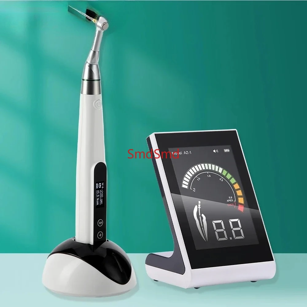 Dental Root Canal Endo Motor with Apex Locator Cordless 16:1 Contra Angle Endodontic Treatment Equipment Set Endo Kit New