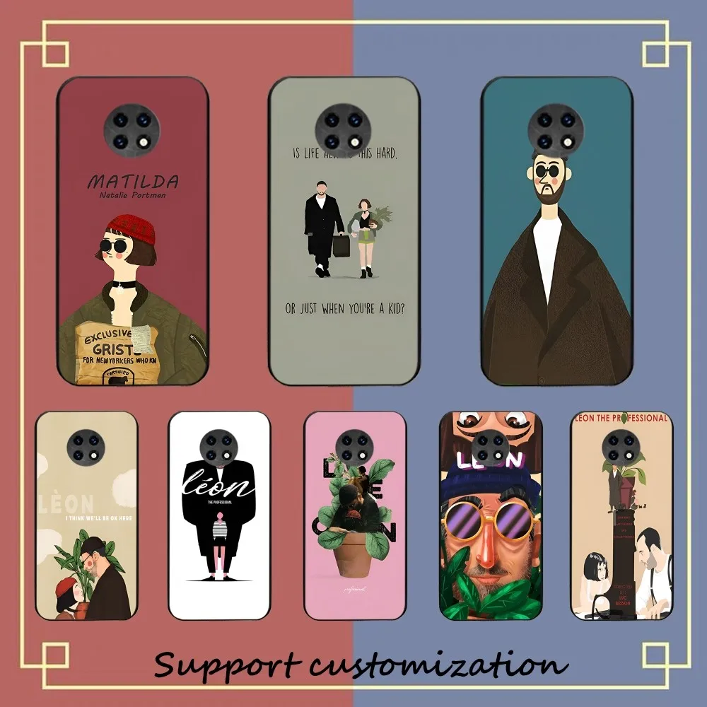 Cartoon Killer Leon Uncle Girl Phone Case For Redmi Note 4 X 5 A 6 7 8 T 9 9S 10 11 11S 11Epro Poco M3 pro