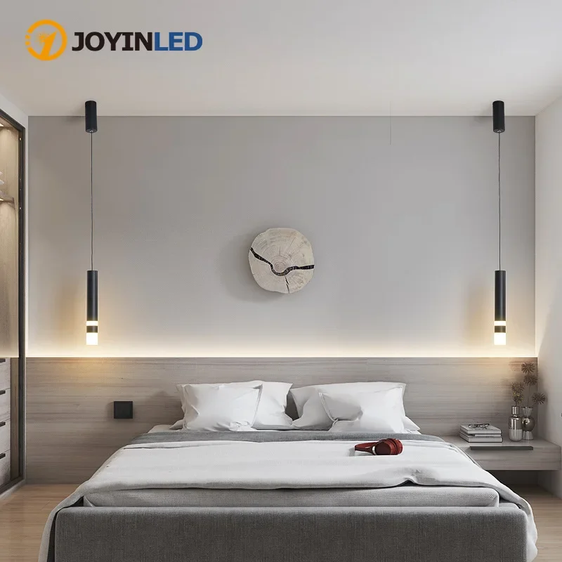 Led Pendant Light Dual Light Sources Shine Up and Down Droplight Fixture Kitchen Island Dining Room Shop Bar Counter Decoration