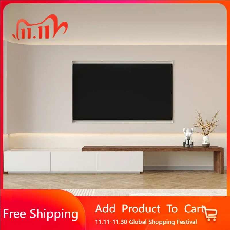 

Floor Retro Tv Stands Aesthetic Minimalist Designer Modern Dressers Tv Stands Universal Hallway Wood Archivadores Home Furniture