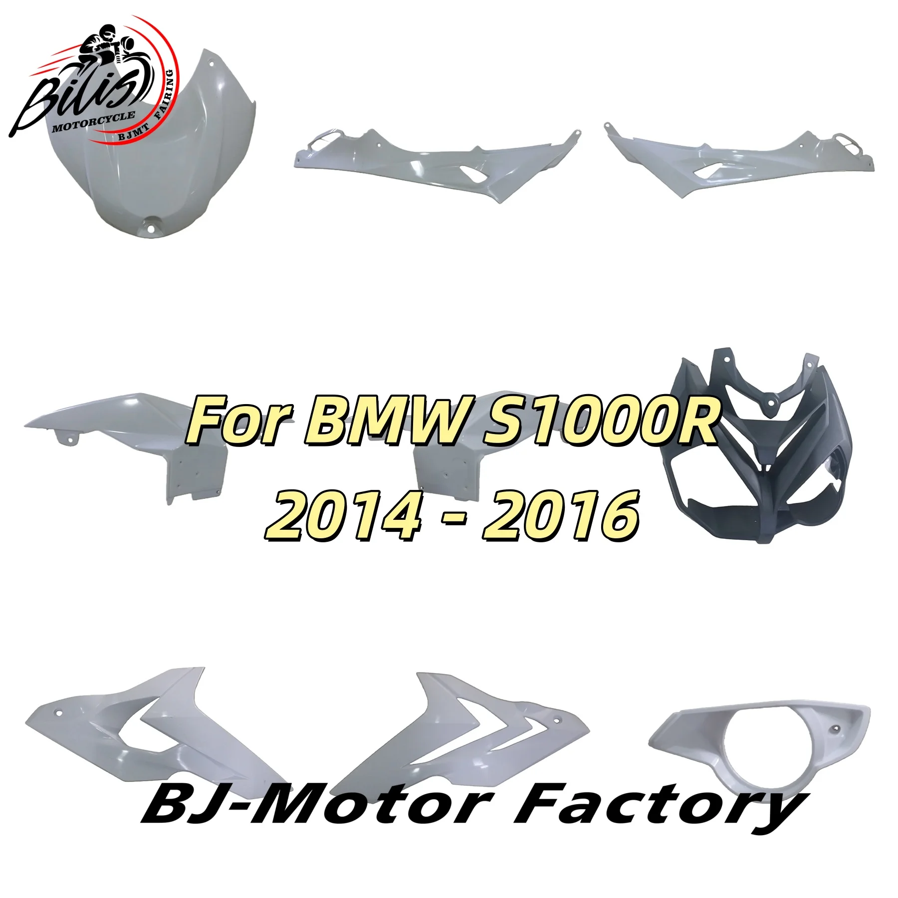 

Fit For BMW 2014 2015 2016 S1000R Motorcycle Plastic Shell Fairing Bodywork Panel Kit Set S1000 R S 1000 R Injection Molding