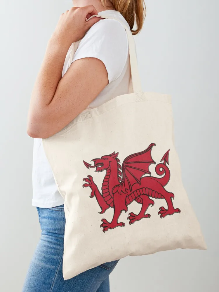 

THE WELSH DRAGON Tote Bag free delivery bags eco bag folding Big bag eco pack