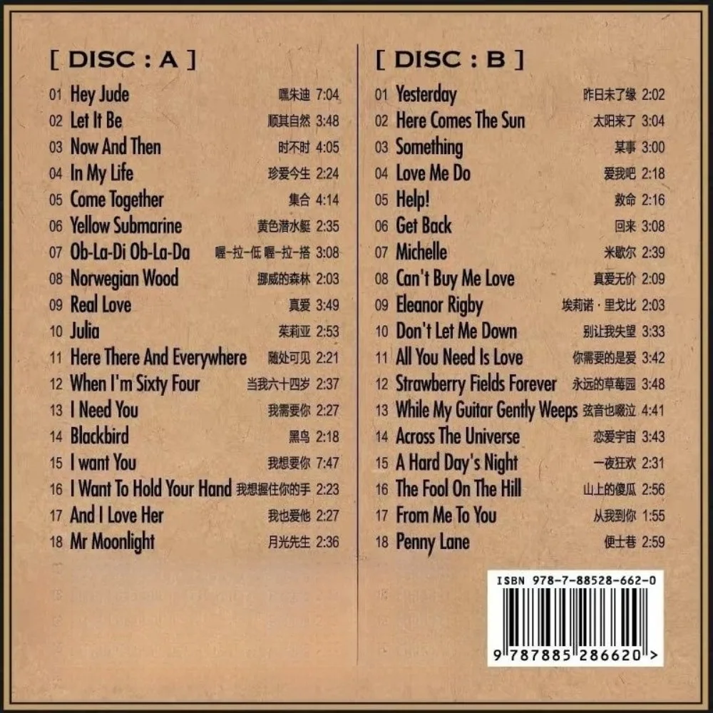 Die Beatles Hey Jude – Classic Work 1:1 Direct Mastering AAD 2CD Disc