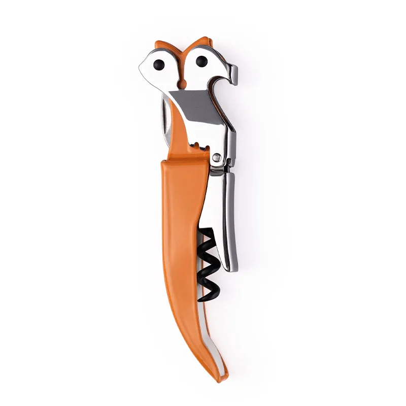 Fox Wine Bottle Opener Wholesale Pocket Corkscrew with Big Discount Customized Logo Gift Idea for Wine Lover From Manufacturer