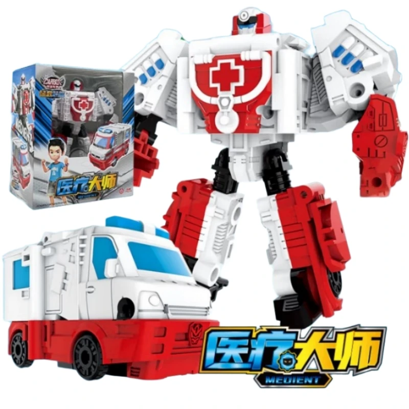 

New Hello Carbot Youth Edition Crystal Beast Transforming Robot Mecha Model Action Figure Juguete Educativo Boys Toy Kids Gifts