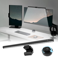 LED Desk Lamp Screen Bar Display Hanging Light Eye Protection PC Computer Monitor Light Bar Touch Wireless Remote Dual Control