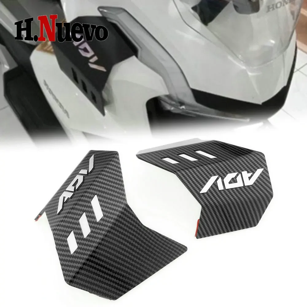 

ABS Motorcycle Side Spoiler Side Wind Front Fairing Protector Wing Cover For Honda ADV160 2023-