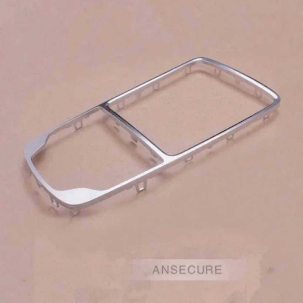

ZC-OEM Silver Chrome MMI SHIFT KNOB RETAINING FRAME PANELTRIM BOX FOR AUDI A3 8V 8V0864260A 2014-2018