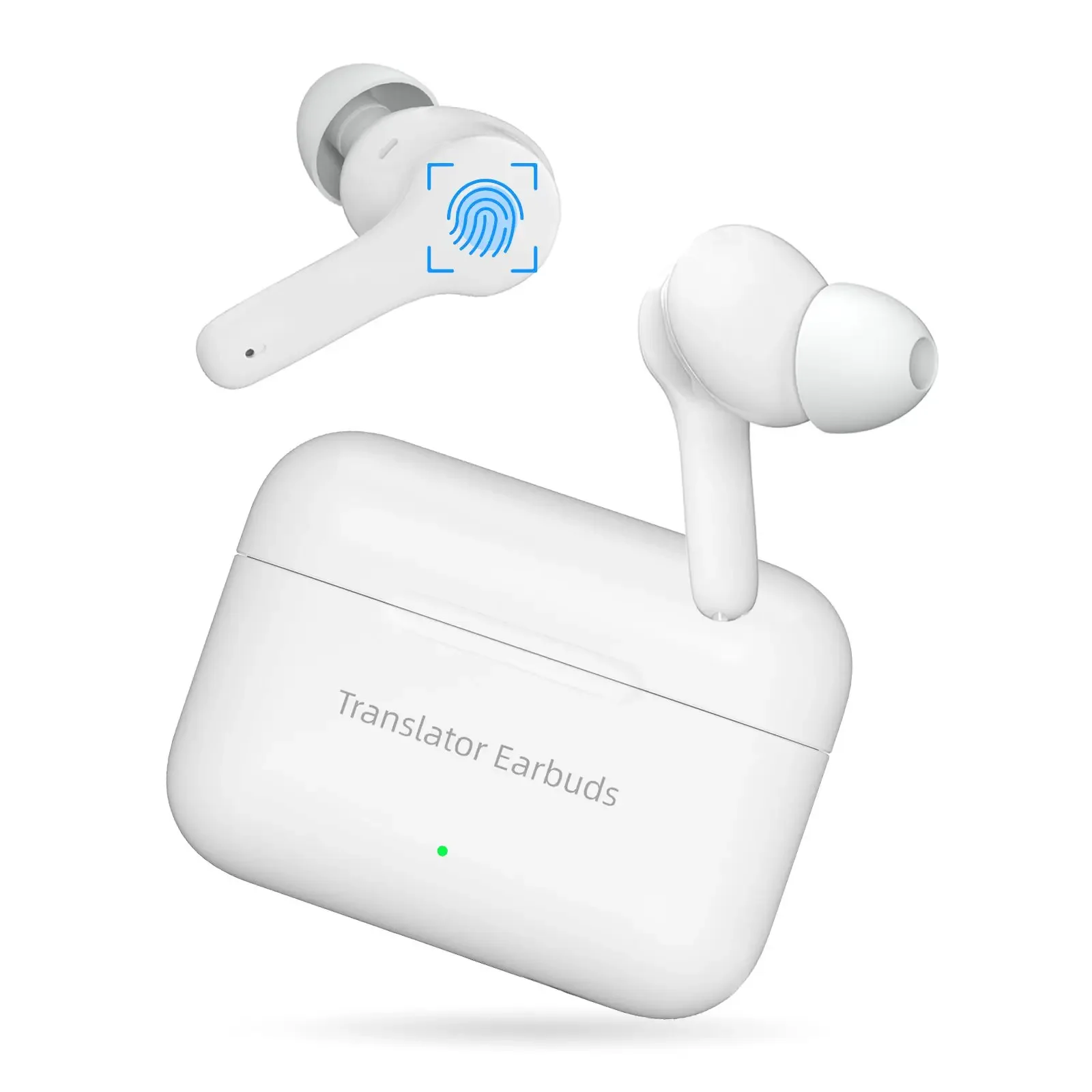 M6 AI Translator Earbuds Instant Voice Translator headphones 144 Language Translator Device for Travel Business