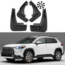 Mud flaps Mudflaps Fender Mudguard Front Rear Parts For Toyota Corolla Cross 2020-2023 Car Accessories