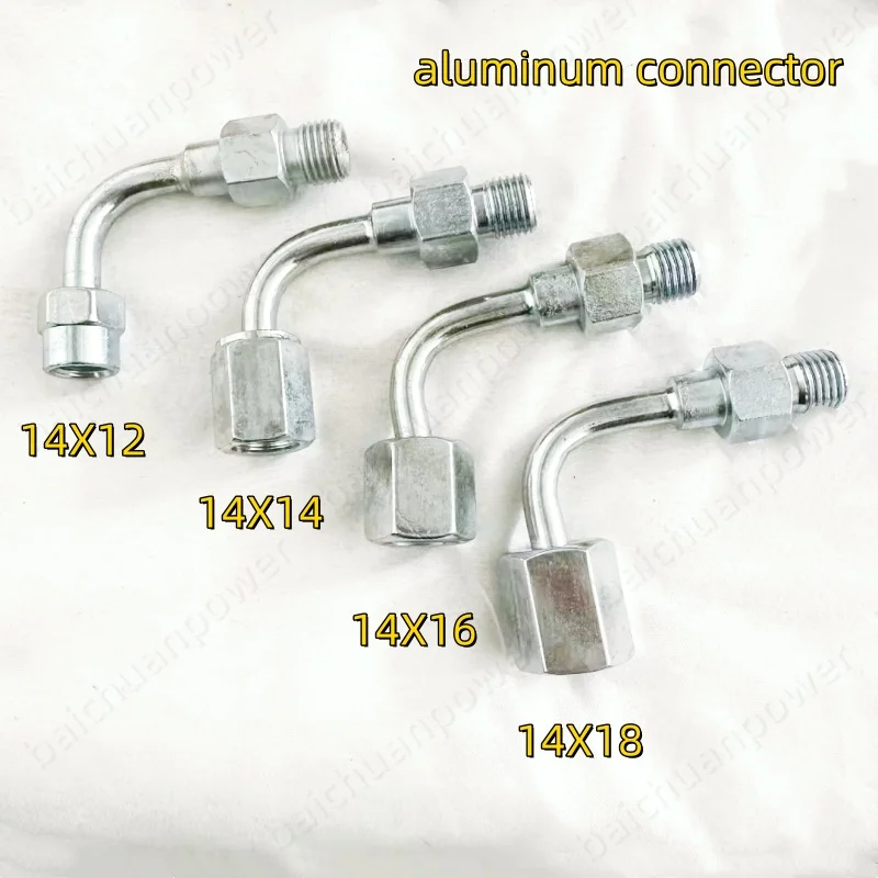 

Diesel Common Rail Injector Connect Joint to Fuel Tube Oil Pipe Adapter Test Bench Spare Part