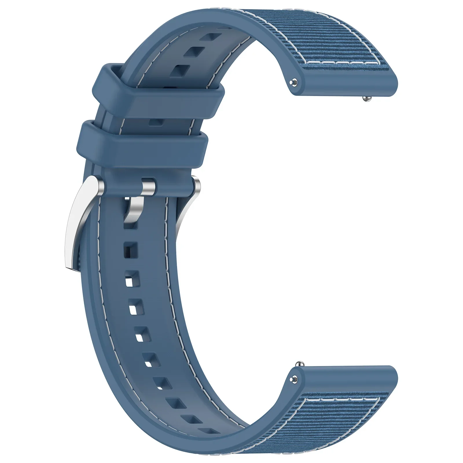 Offizielles Armband für Huawei Watch GT 5 4 46 mm Uhr 4 5 Pro GT 3 2 Pro 46 mm 22 mm Nylon-Sport-Verbund-Silikonarmband – Detail 5