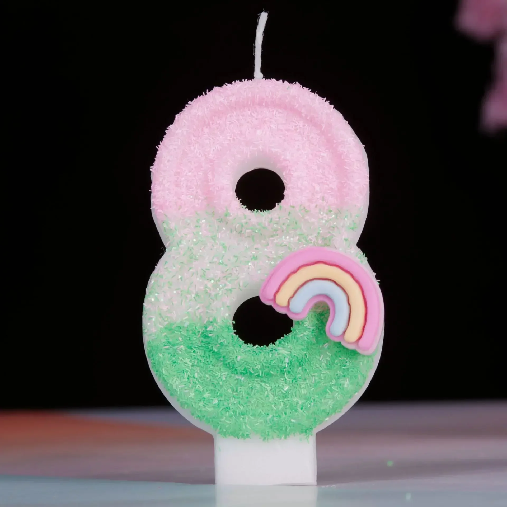 

Creative Rainbow Candle Birthday Cake Candle 1 Year Cute Candle Cake Topper Birthday Party Anniversary Party Cake Decoration