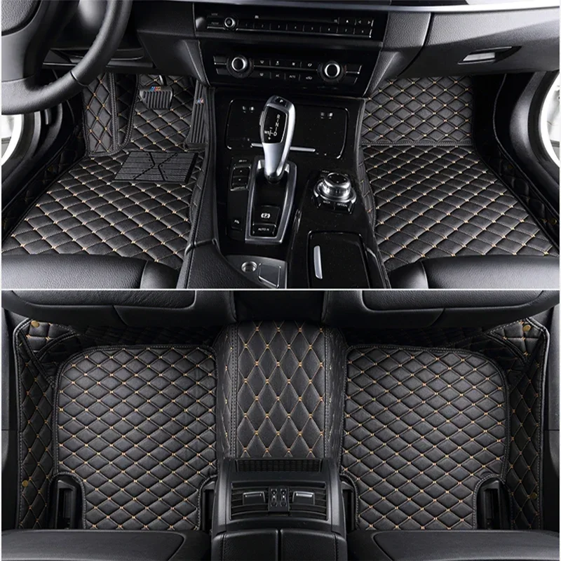 

Custom 5 Seat Car Floor Mats for BMW 5 Series E39 1995-2004 E60 F10 G30 2017-2024 Year Interior Details Car Accessories Carpet