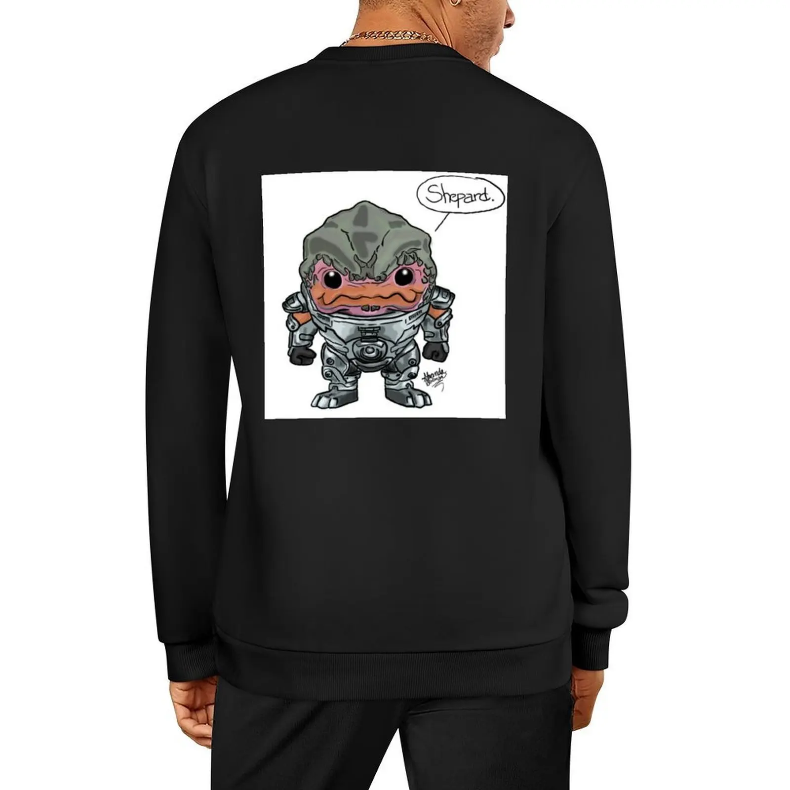 

Grunt - Mass Effect Pullover autumn clothes mens clothes anime clothing men's winter sweater aesthetic sweatshirts