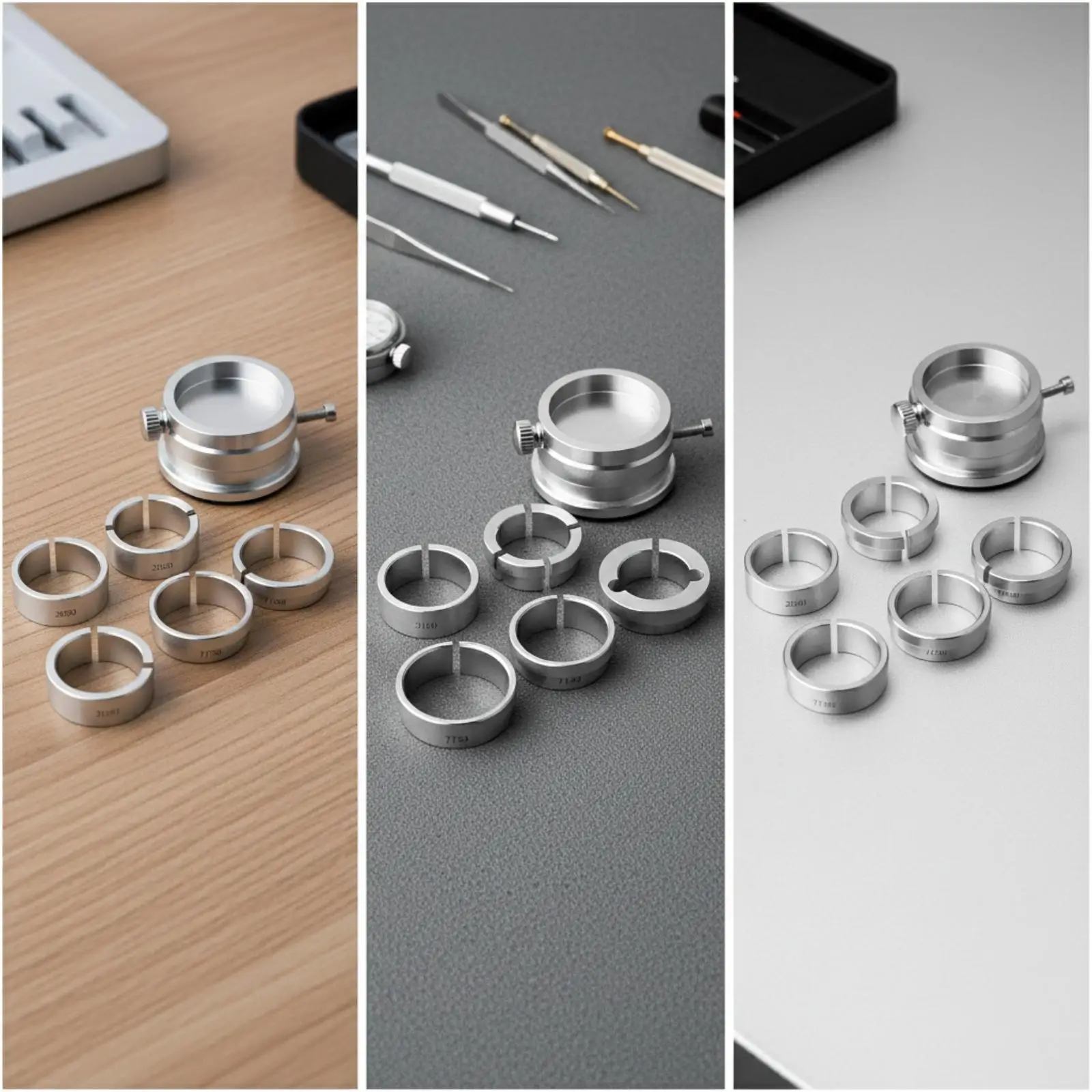 8 Pieces Watch Movement Holder Meticulous Watch Repair Clamp Stable